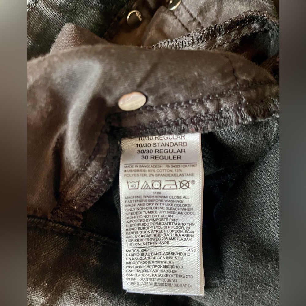 GAP Black Classic Straight Denim Jeans - Picture 5 of 5